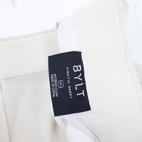 BYLT Shorts Men XL 9.5" Kinetic Flat Front Stretch Chino Performance golf Casual - Picture 7 of 11